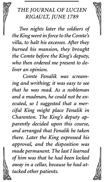 Royal physician's report