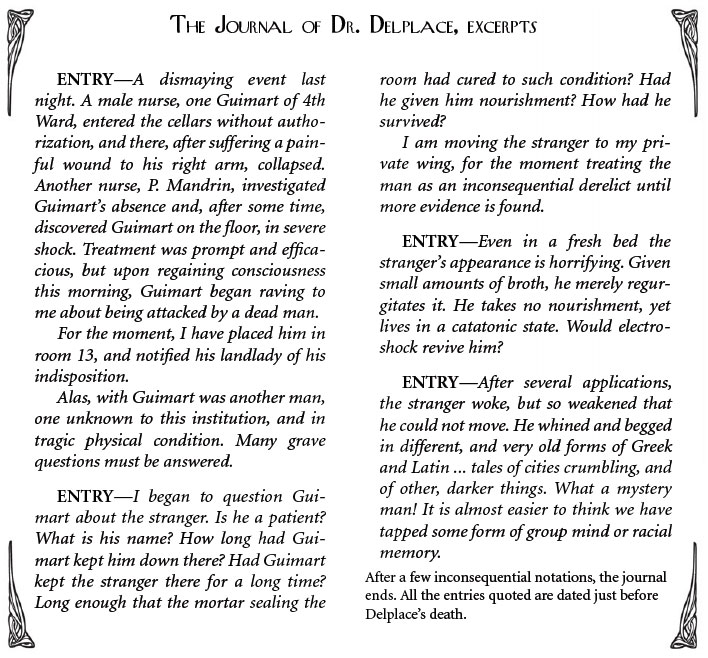 The old director's journal.